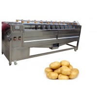 Vegetable Processing Machine/Brush Roller Potato Carrot Onion Ginger Cassava Washer Peeler/Washing and Peeling Machine for Sale